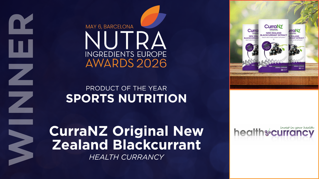 CurraNZ New Zealand Blackcurrant Extract Capsules