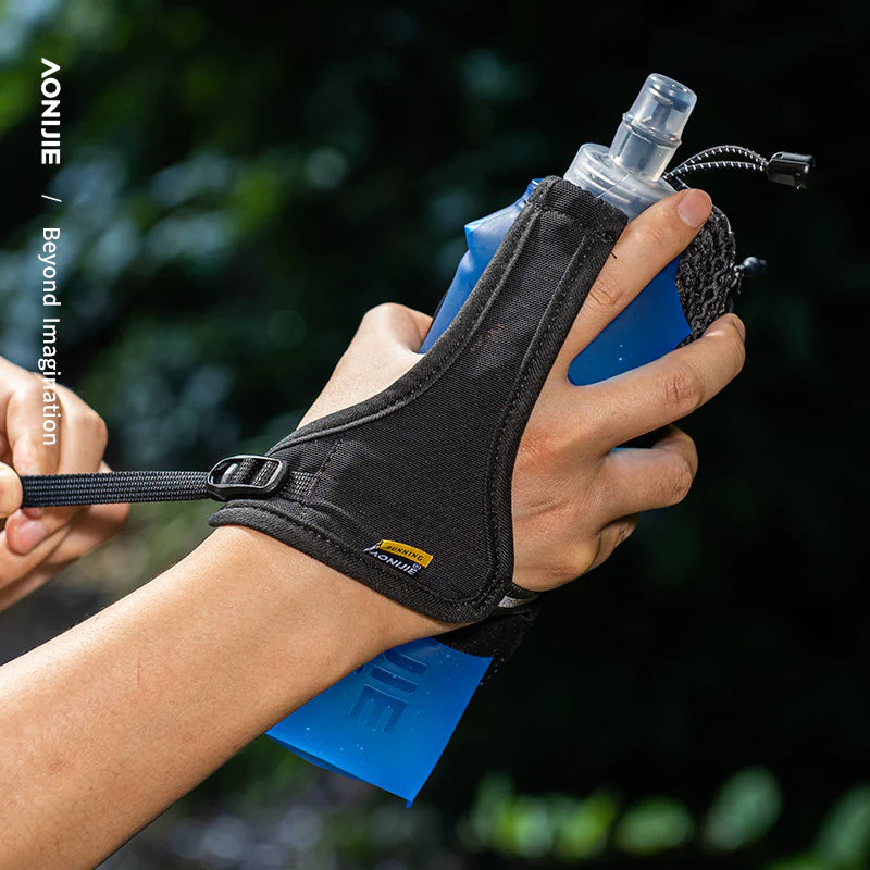 AONIJIE 500ml Handheld Softflask Pack with Phone Pouch