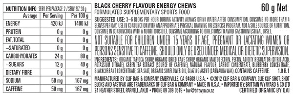 CLIF Bloks Energy Chews - Box of 18 {FuelMe}