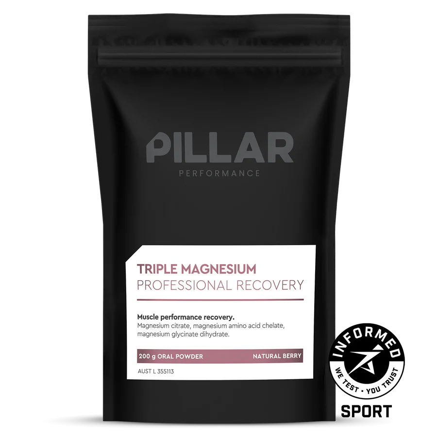 Pillar Triple Magnesium Professional Recovery Berry Powder