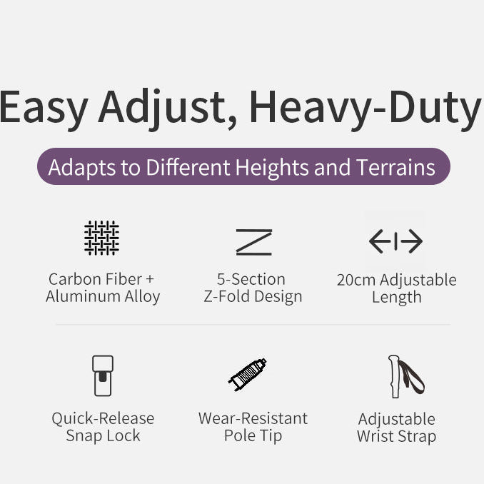 Aonijie Hybrid Adjustable Pole