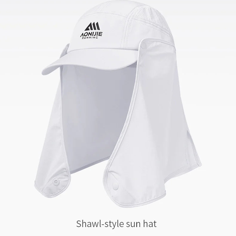 Aonijie Run FULL Cape Cap