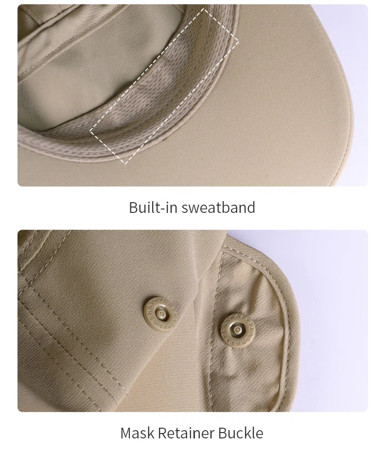 Aonijie Run FULL Cape Cap