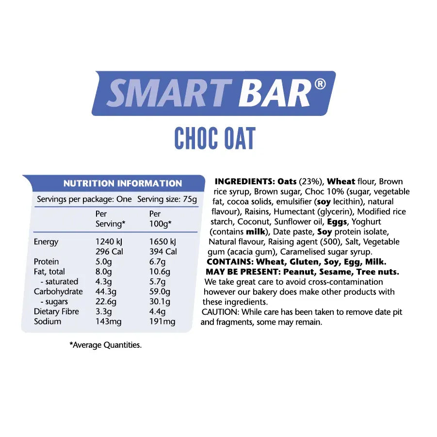 Em's Choc Oat Explosion Bar