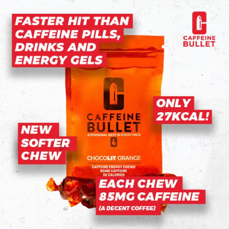 Caffeine Bullet Chocolit Orange (85mg Caffeine) {FuelMe}