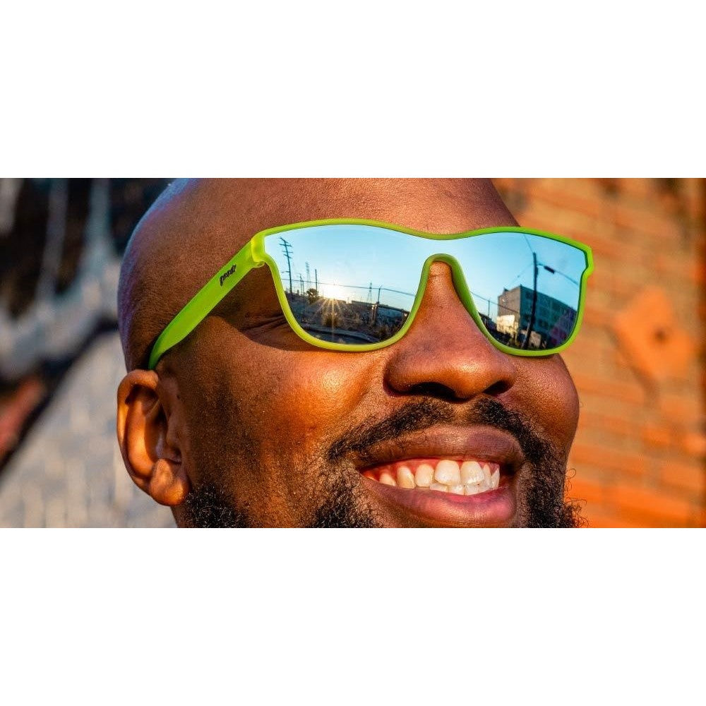 Goodr VRG Sunglasses Naeon Flux Capacitor