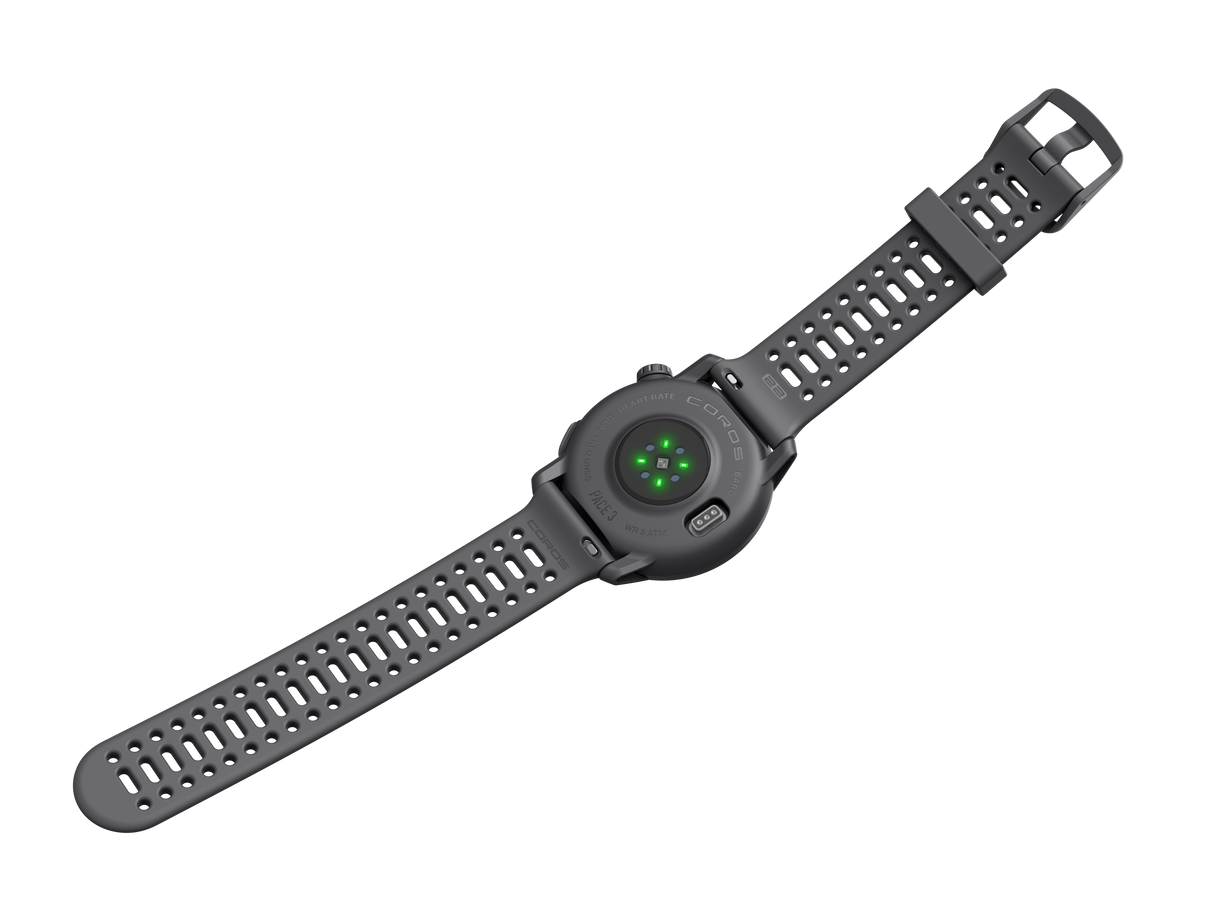 Coros Pace 3 Premium GPS Sport Watch (Black)