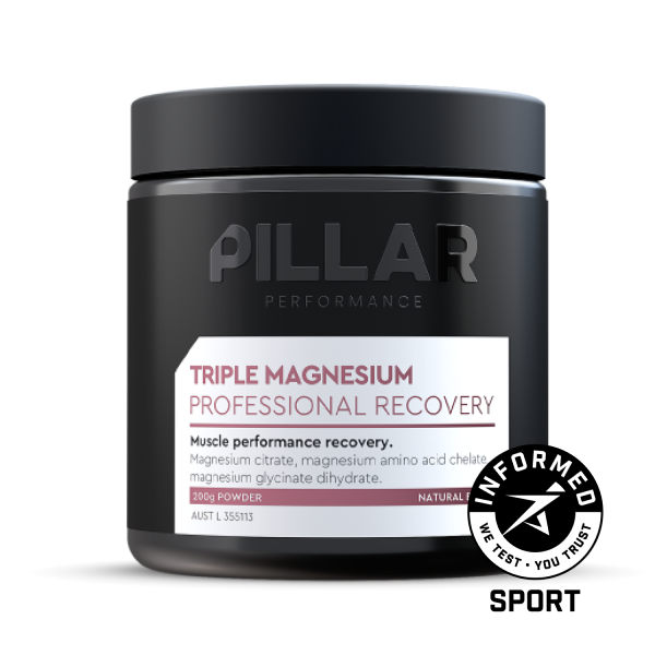 Pillar Performance - Triple Magnesium Professional Recovery Powder Berry {FuelMe}