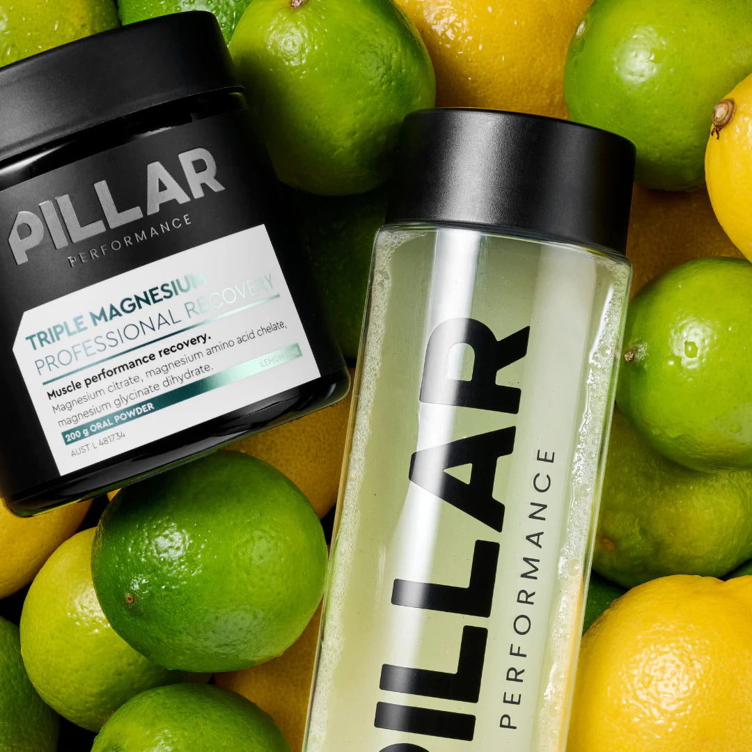 Pillar Triple Magnesium Professional Recovery Lemon Lime Powder
