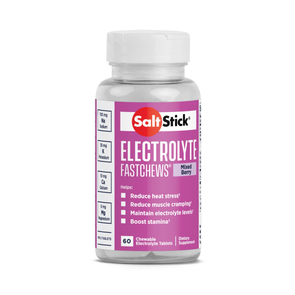 Saltstick FastChews Bottle (60 caps) {FuelMe}