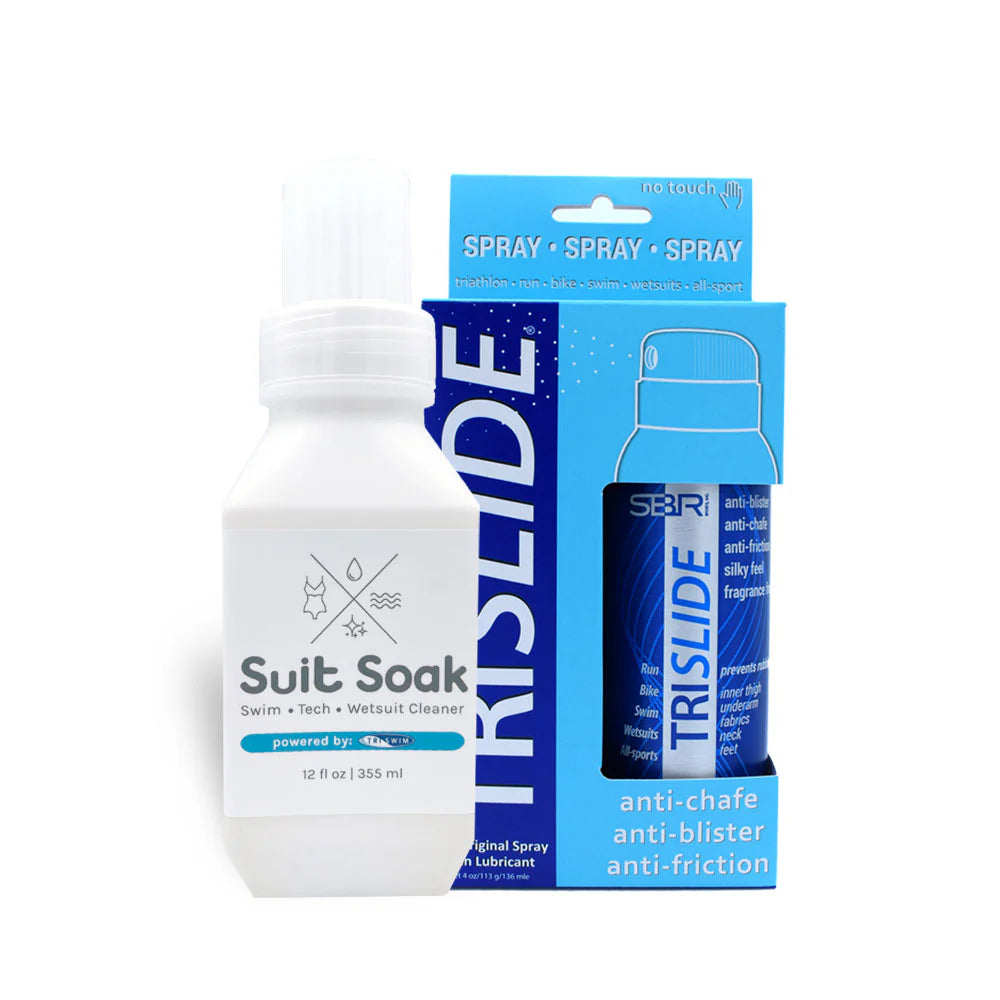 SBR Triswim TRISLIDE + SUIT SOAK Bundle