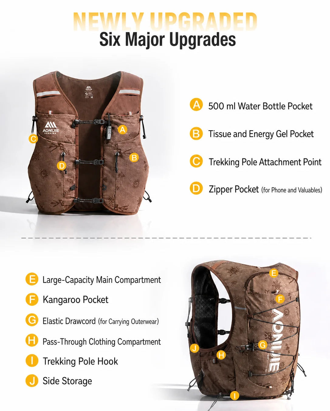 Aonijie Leap Series New 10L Vest