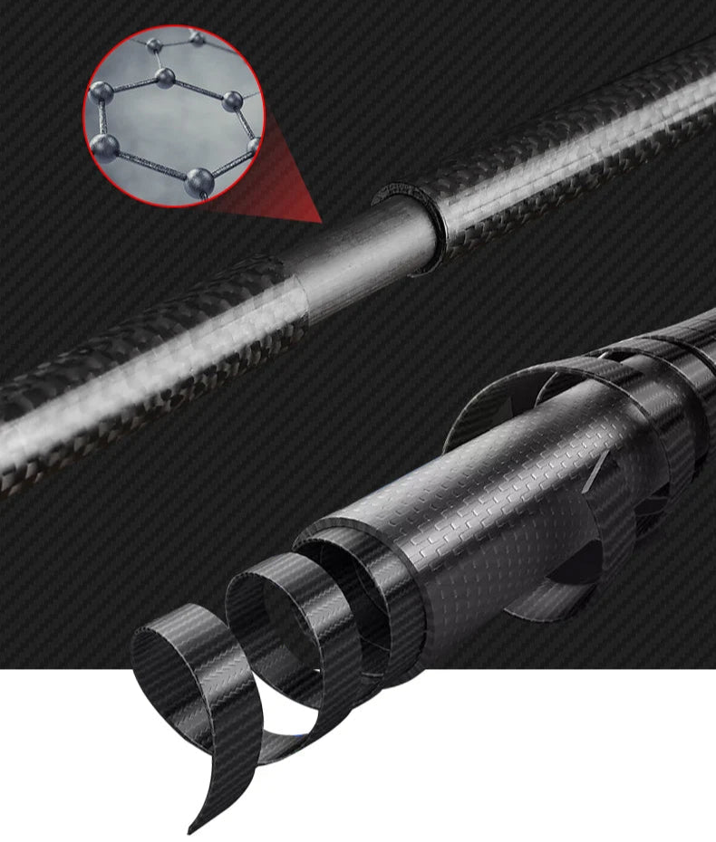 Aonijie Carbon Fiber Trail Run Poles (Black pair)
