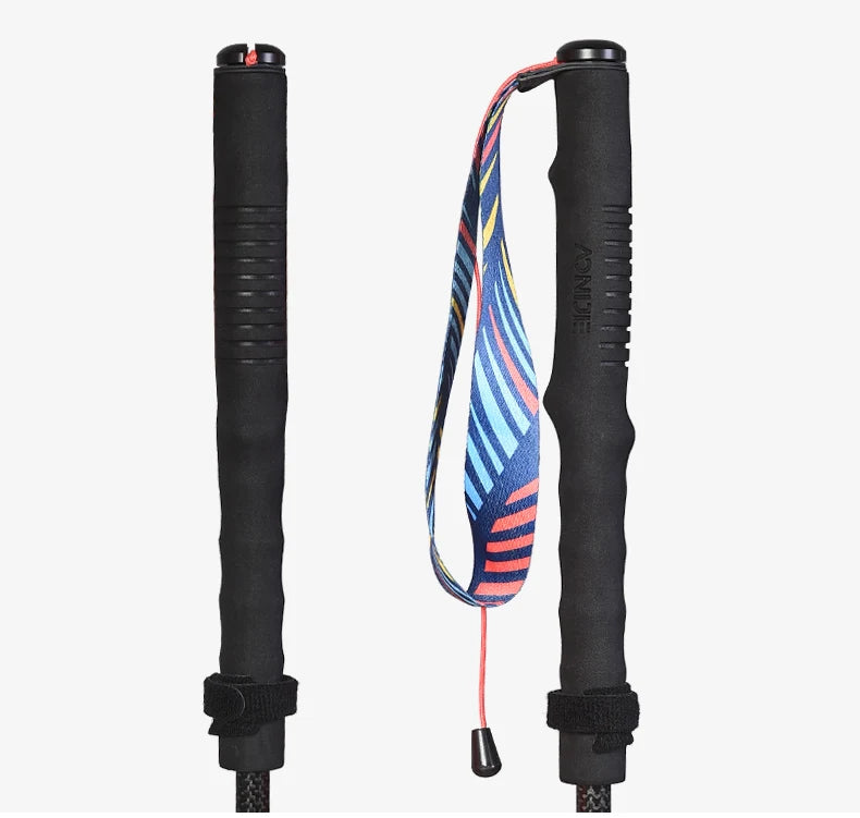 Aonijie Carbon Fiber Trail Run Poles (Black pair)
