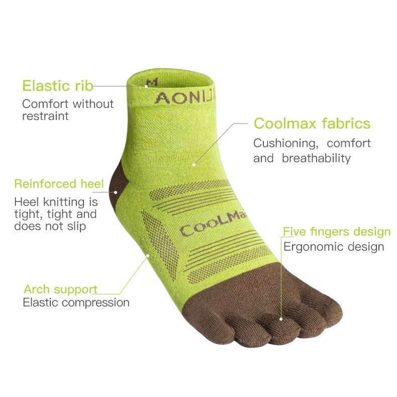 Aonijie Coolmax Toe Socks