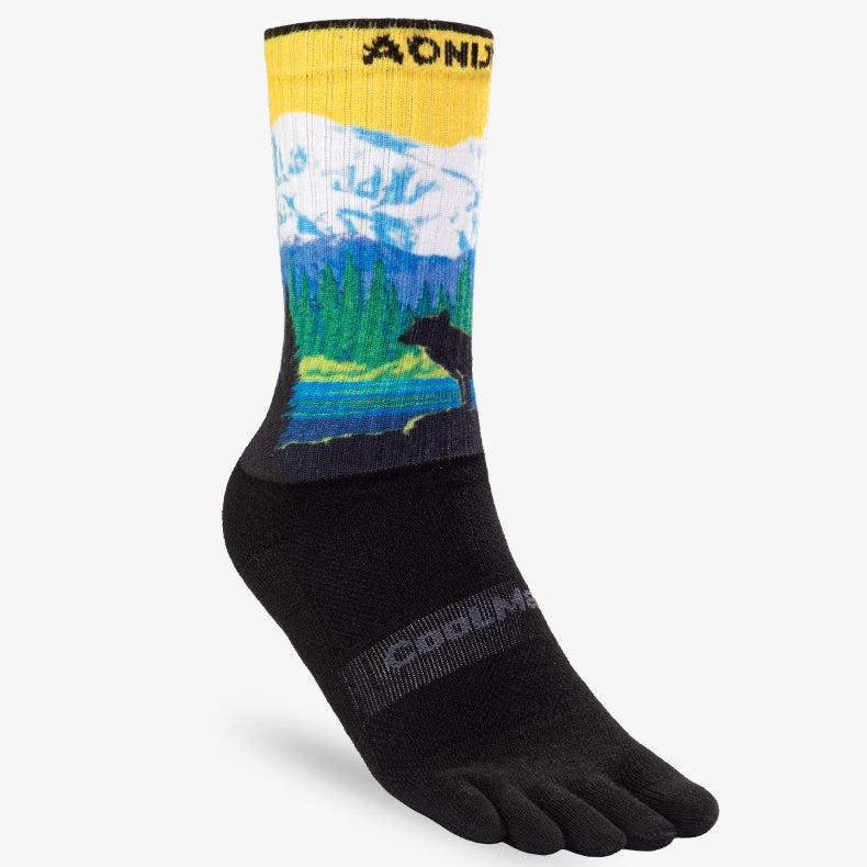 Aonijie Trail Toesocks Crew New Colours
