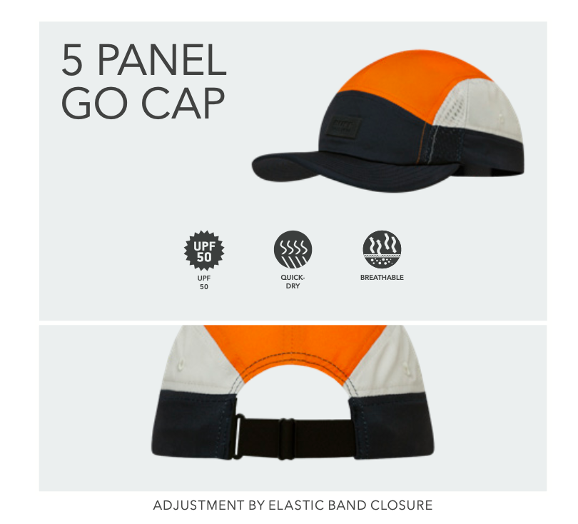 Buff 5 Panel Go (Run) Cap
