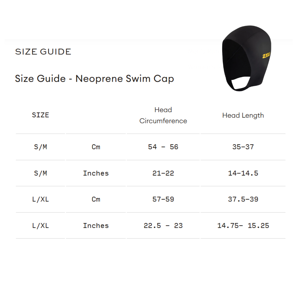 2xu Propel Neoprene Swim Cap