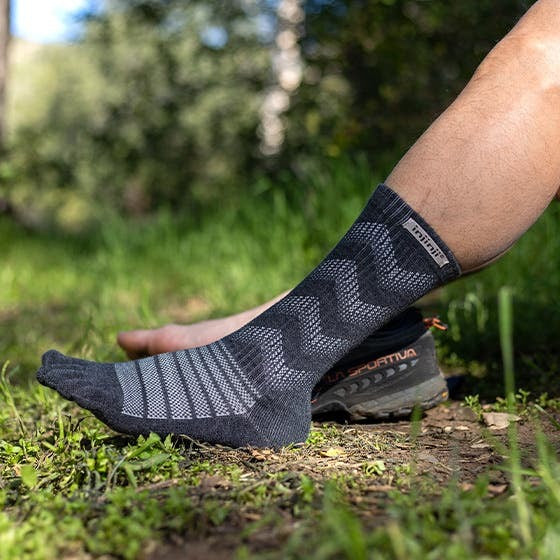 Injinji Outdoor Mid-Weight Crew (Nu-wool/merino)