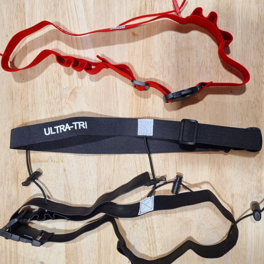 Race Number Belt with OR Without Gel Loops