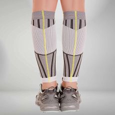 Zensah Pop Compression Sleeves White {FuelMe}