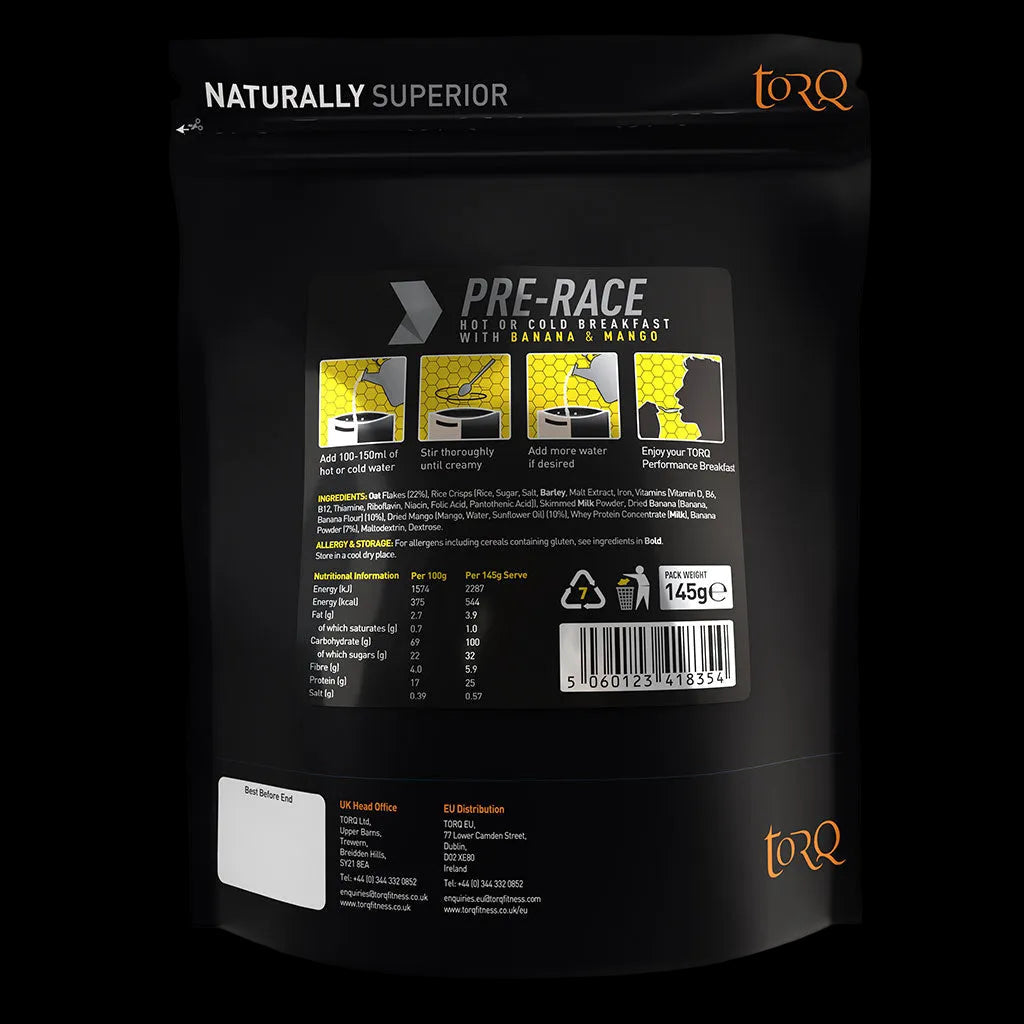 Torq Pre-Race Breakfasts