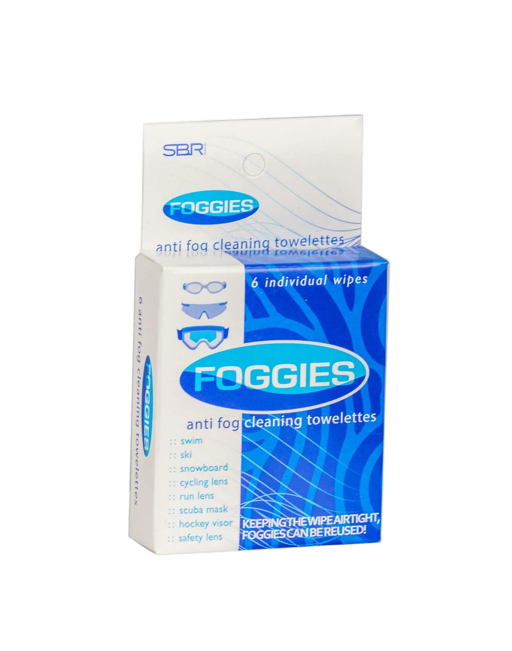 Foggies Anti Fog Towelettes By SBR