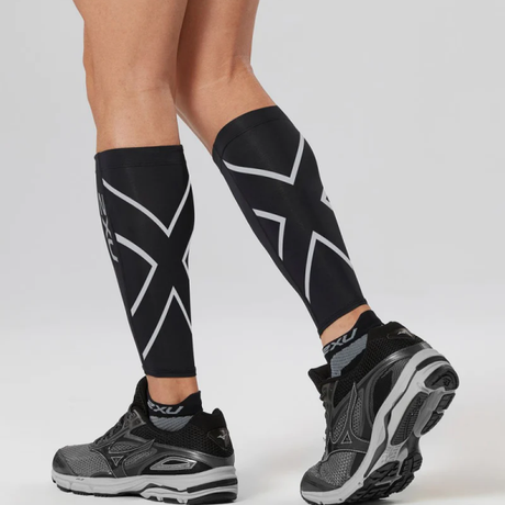 2XU Compression Calf Guards - Unisex (Black OR White) {FuelMe}