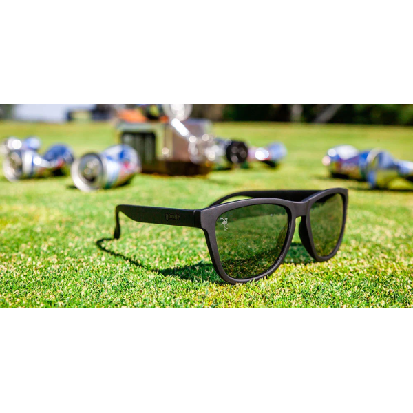Goodr OG Sunglasses Back 9 Blackout {FuelMe}