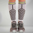 Zensah Pop Compression Sleeves White {FuelMe}