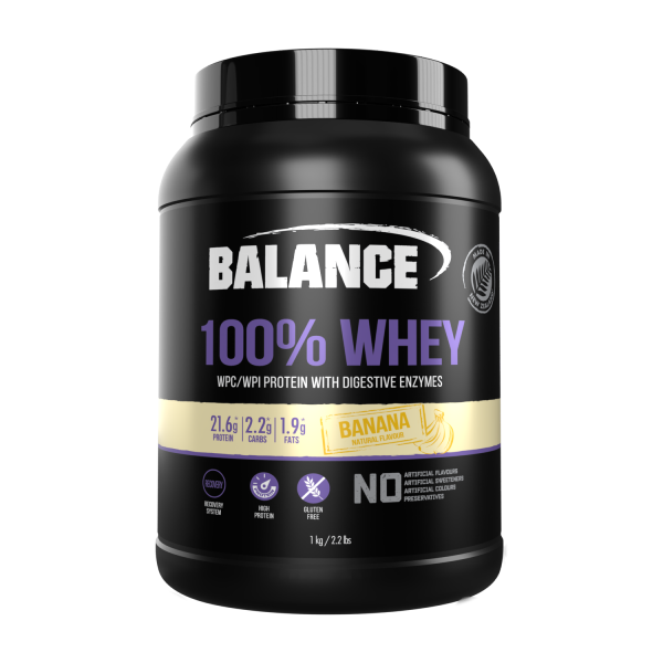 Balance 100% Whey Protein 1kg & 2kg {FuelMe}