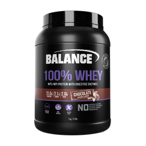 Balance 100% Whey Protein 1kg & 2kg {FuelMe}