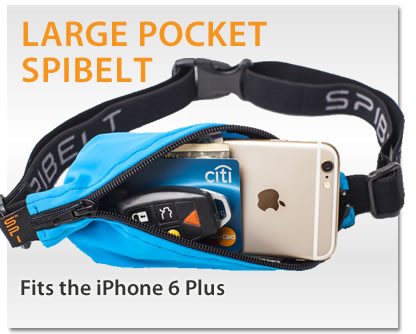 Large Pocket SpiBelt - Black {FuelMe}