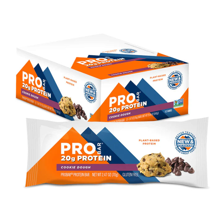 Pro Bar Cookie Dough Chocolate Chip Protein Bar