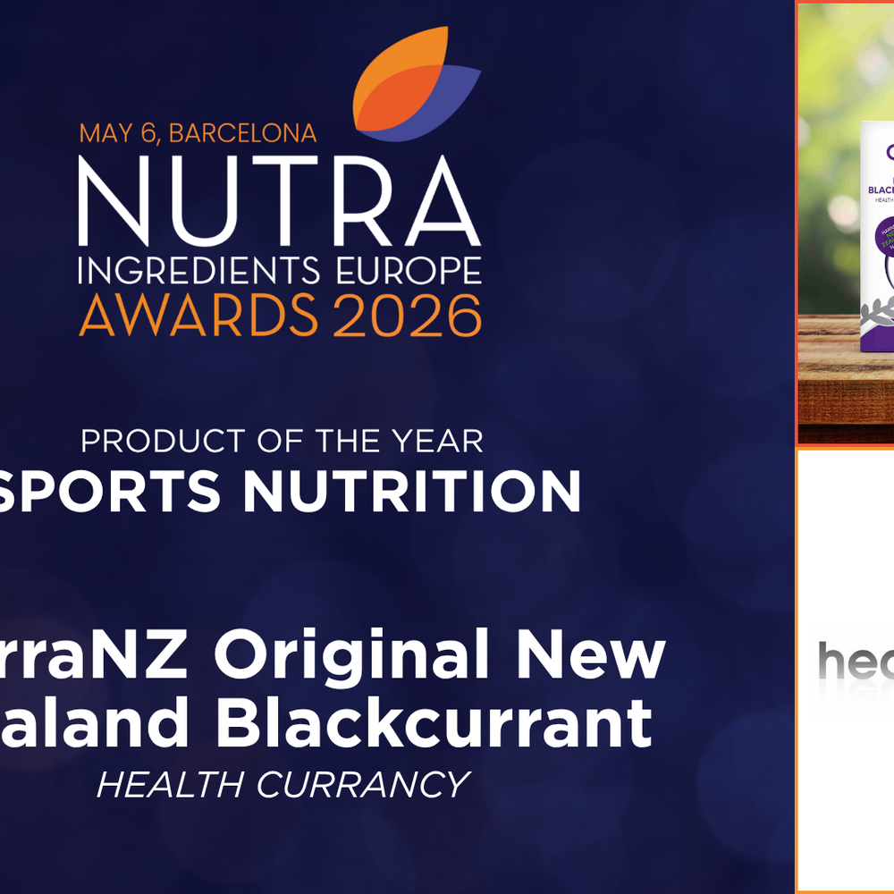 CurraNZ New Zealand Blackcurrant Extract Capsules