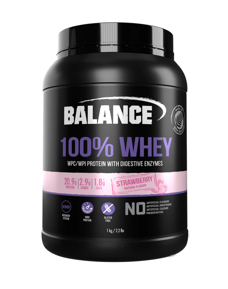 Balance 100% Whey Protein 1kg & 2kg