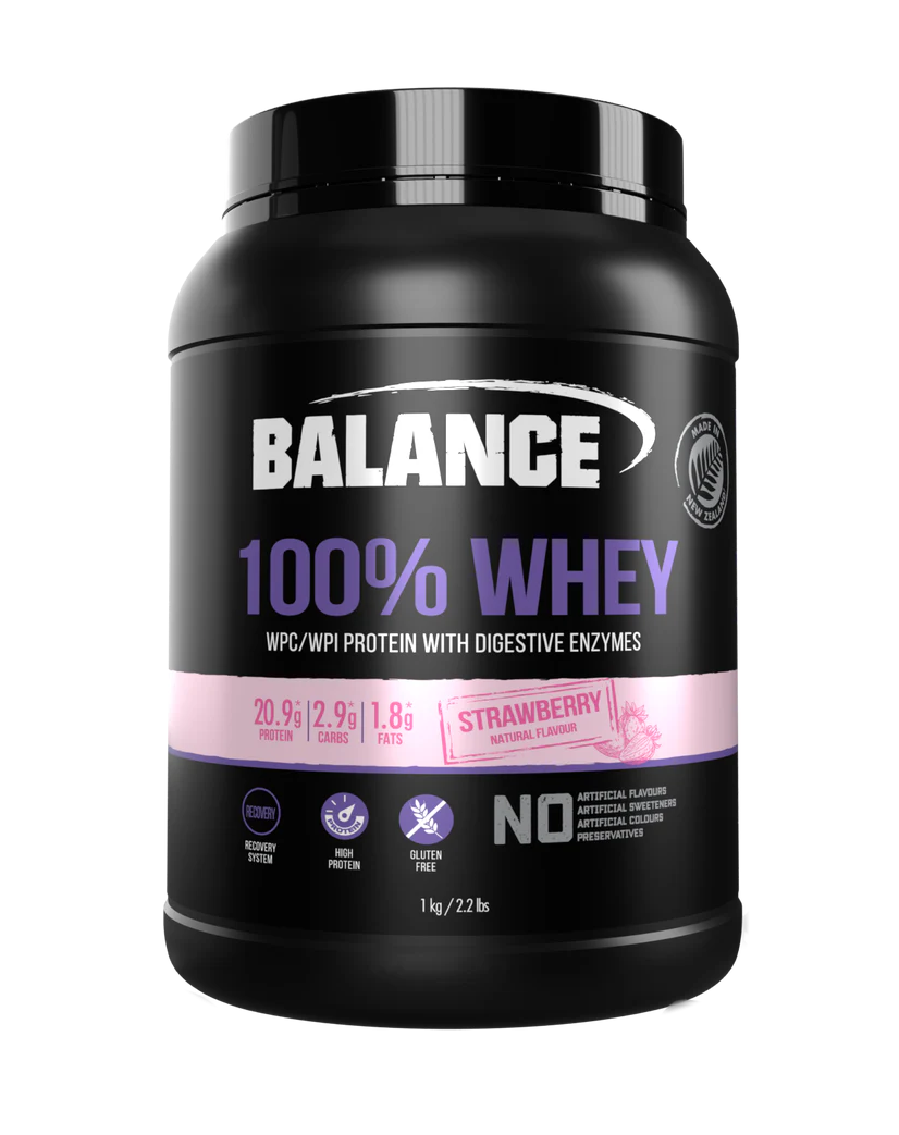 Balance 100% Whey Protein 1kg & 2kg