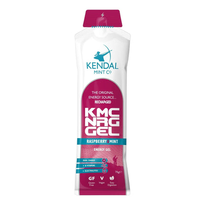 Kendal Mint Co.  NRG GEL Raspberry & Mint Energy Gel 70g