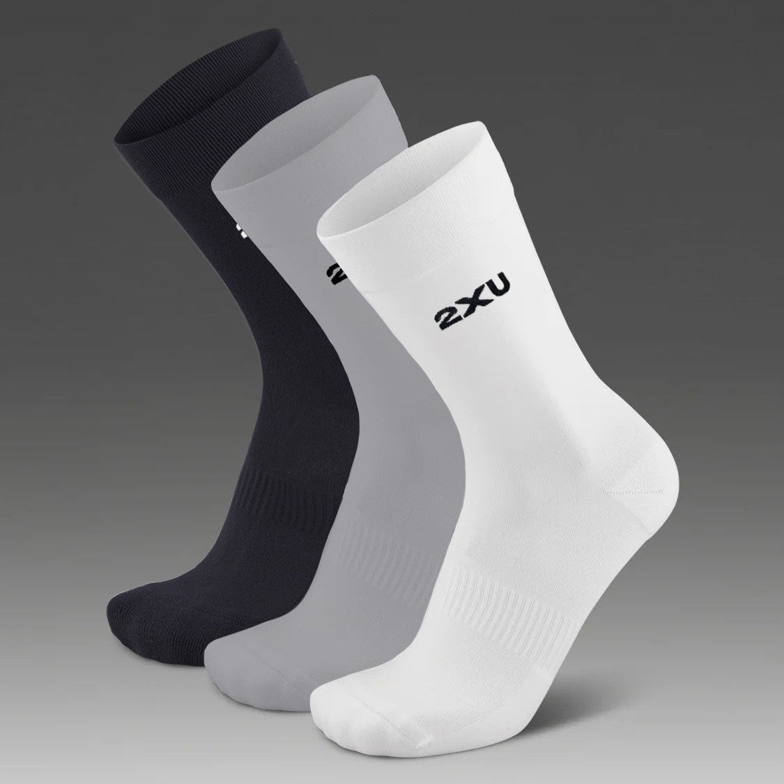 2XU Cotton Crew Socks  Multi Colour 3 Pack