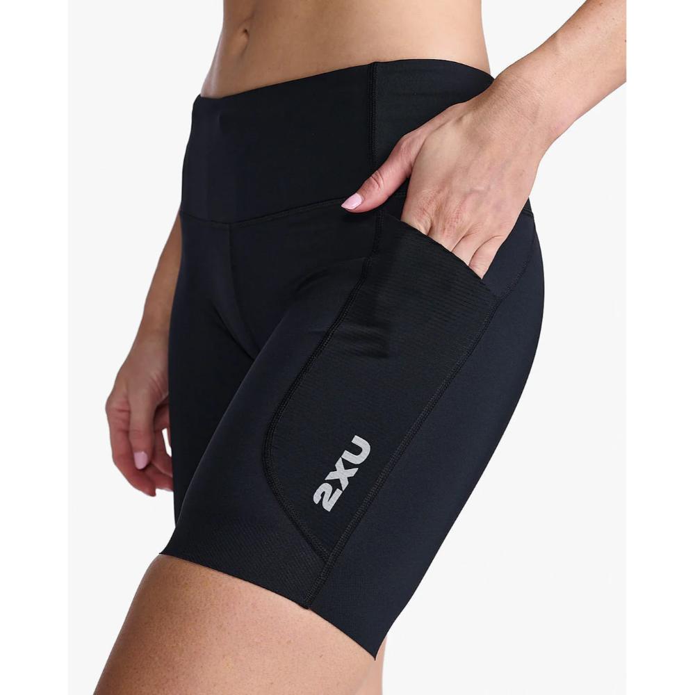 2xu Women s Aero Mid Rise Compression 6 Shorts FuelMe