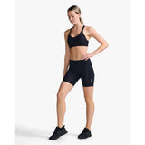 2xu Women's Aero Mid-Rise Compression 6" Shorts