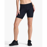 2xu Women's Aero Mid-Rise Compression 6" Shorts