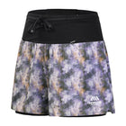 Aonijie Womens 2-n-1 Trail Running Waist Pack Shorts