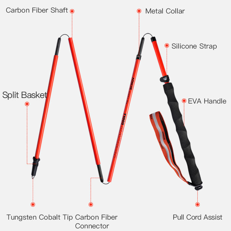 Aonijie Spark Carbon Running Poles