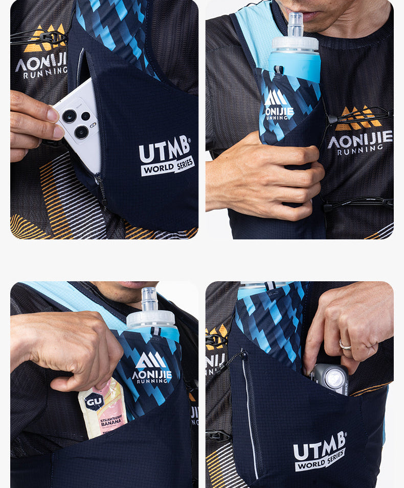 Aonijie Monte Blanc Series 4L Trail Vest w/Flasks