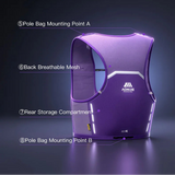 Aonijie Monte Blanc Series 4L Trail Vest w/Flasks