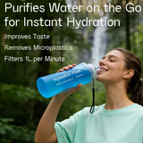 Hydration Flask with filter
