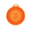 Mountain Paws Silicone Collapsible Dog Bowl