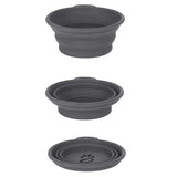 Mountain Paws Silicone Collapsible Dog Bowl