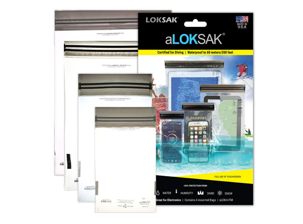 aLokSak 4 Assorted Waterproof
